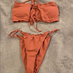 Burnt orange/pink Bikini